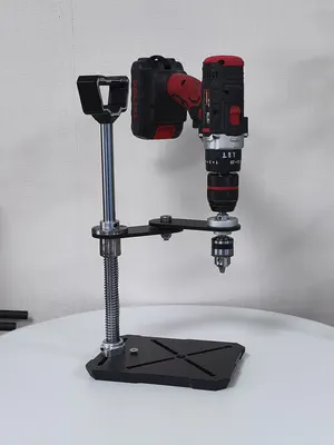U1 with a cordless drill mounted, three-quarter view